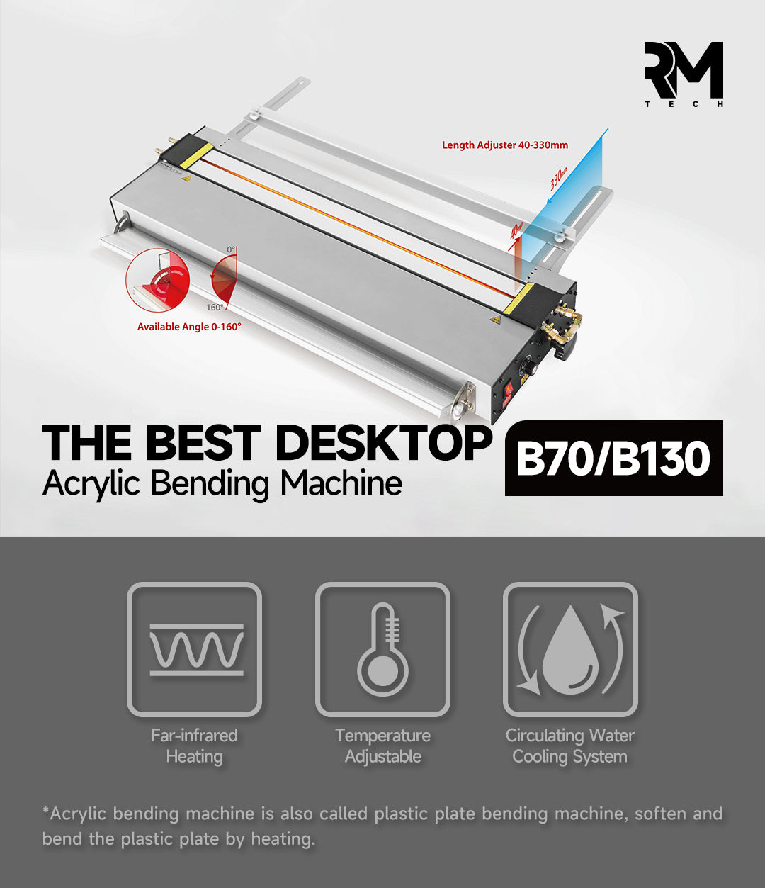RMtech Acrylic Bender – RMtech RMlaser&Vacuum former